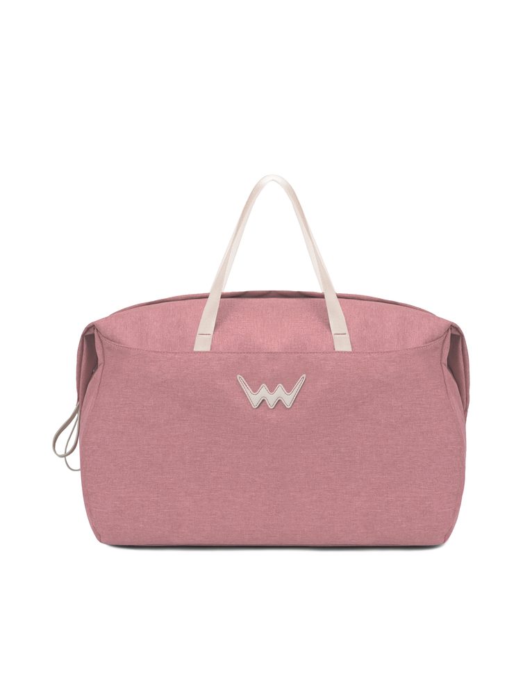 VUCH Morrisa Pink.

Vhodné ako cestovná aj športová taška
Nastaviteľný popruh cez rameno
Množstvo vnútorných priehradiek, predná priehradka na zips
Variabilná veľkosť
Umývateľný a ľahko udržateľný materiál

  Cestovné tašky 
„Zháňaš spoločníčku, s ktorou budeš tvoriť neoddeliteľnú dvojku pri cestovaní?