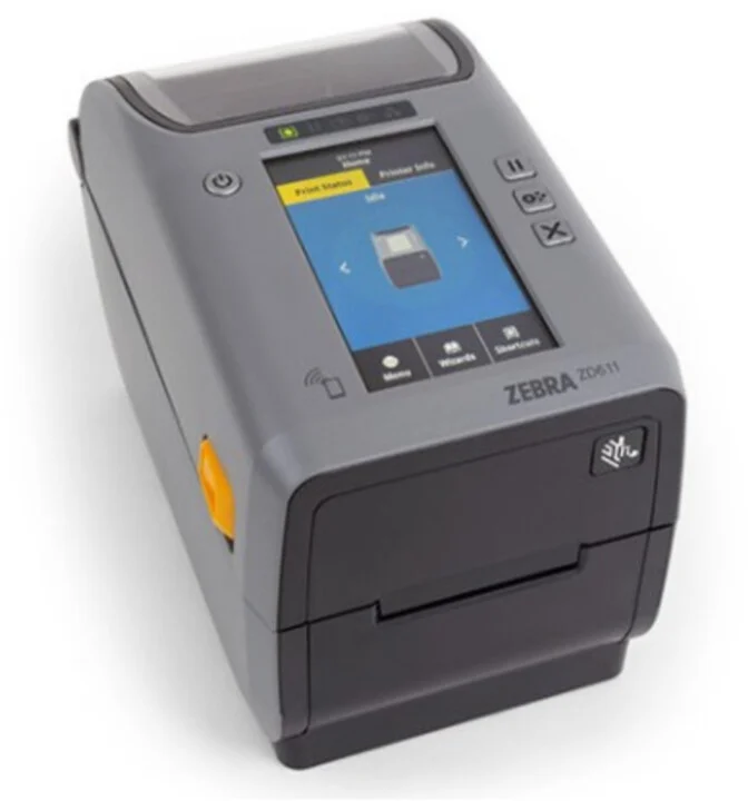 Zebra ZD611 ZD6A123-T2EB02EZ TT, 12 dots/mm (300 dpi), label printer, EPLII, ZPLII, USB, BT, Ethernet, Wi-Fi, cutter, black (Successor GC420t).