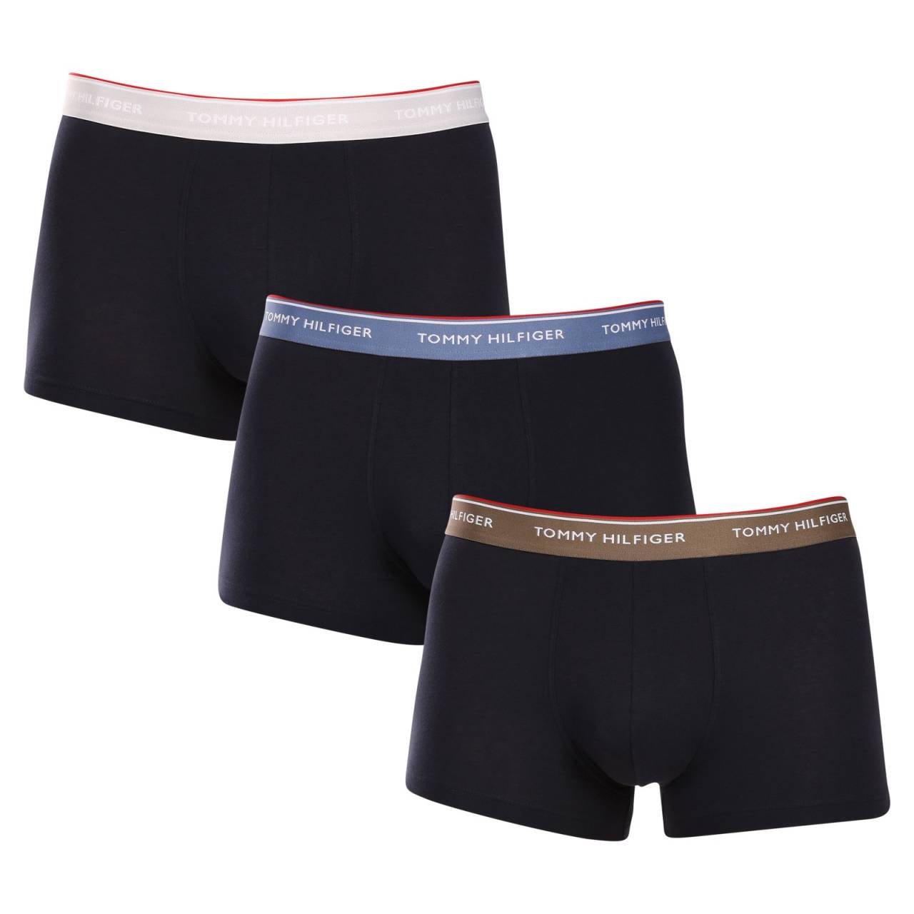 3PACK pánske boxerky Tommy Hilfiger tmavo modré (UM0UM01642 0XX) XXL, trenky.
Boxerky Tommy Hilfiger 