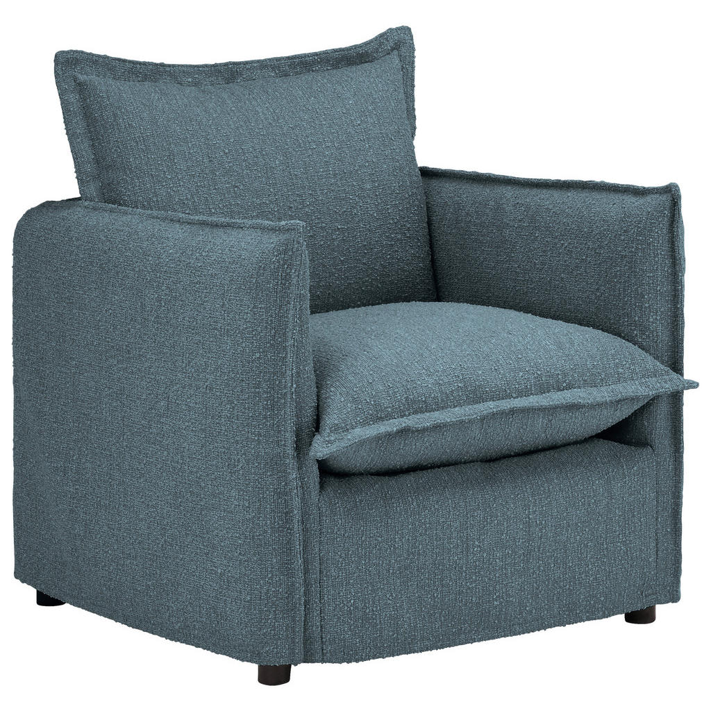 Livetastic KRESLO, textil, modrá.