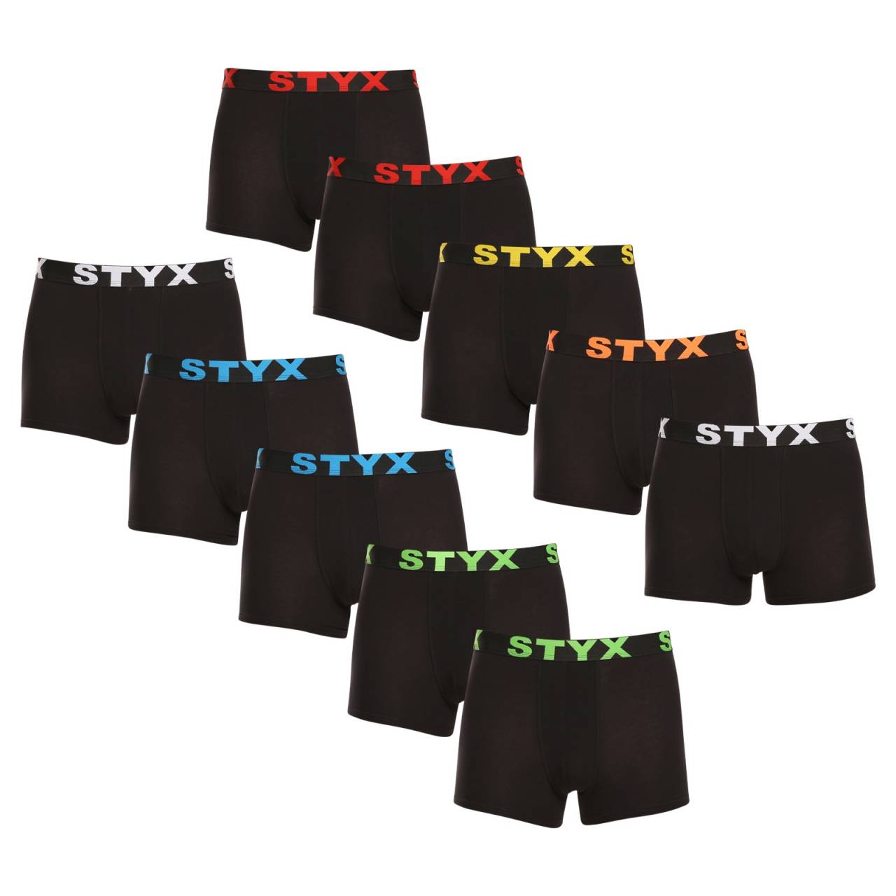 10PACK pánske boxerky Styx športová guma čierné (10G9601) XL, trenky.
Boxerky Styx majú dokonalý štýl
Pánske boxerky Styx vsádzajú na maximálnu kvalitu za skvelú cenu.
Spodná bielizeň Styx patrí k tým najobľúbenejším
Česká značka spodnej bielizne Styx patrí k našim privátnym značkám a sme na to náležite pyšní.