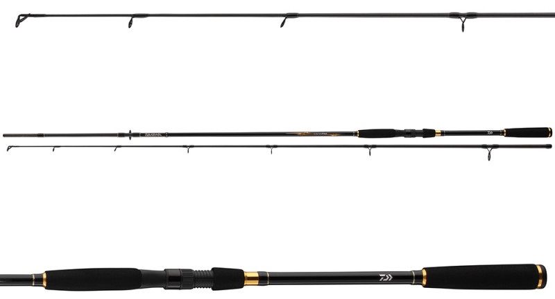 Daiwa prút crossfire spin 2,7 m 20-60 g.
 Prívlačové prúty Crossfire, vybavené očkami z oxidu titánu a inovatívnym sedlom navijaka, dokonale ladia s našimi úspešnými navijakmi Crossfire LT