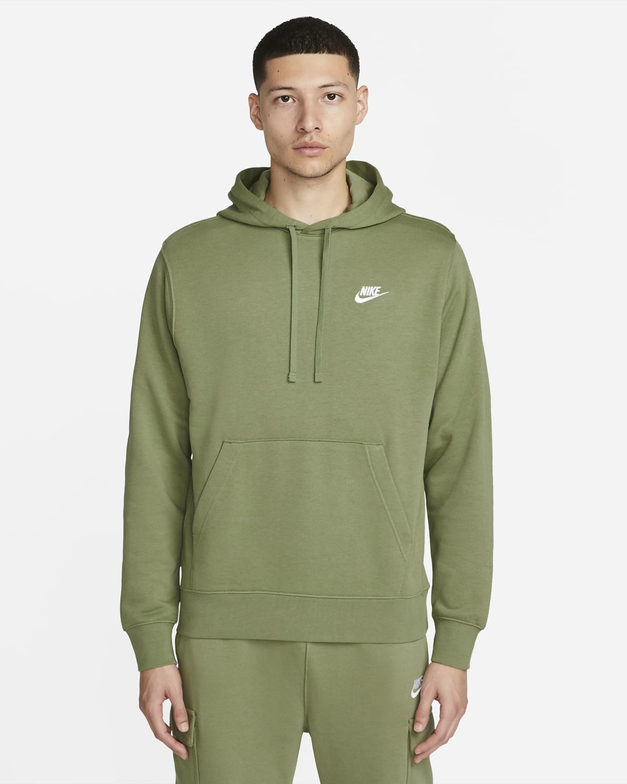 Nike m nsw club hoodie po ft xl.