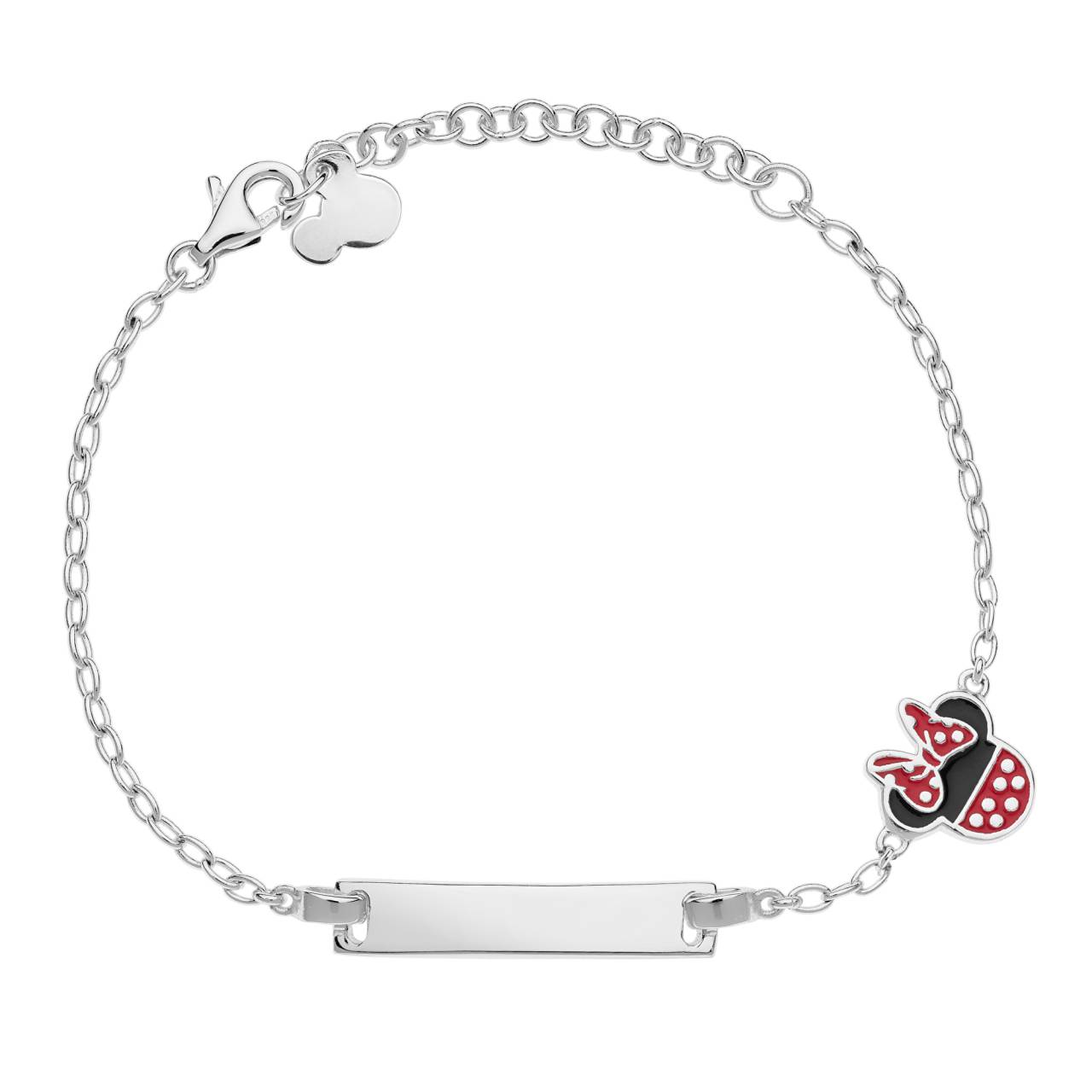 Disney Krásny strieborný náramok Minnie Mouse BS00050SL-55.CS.