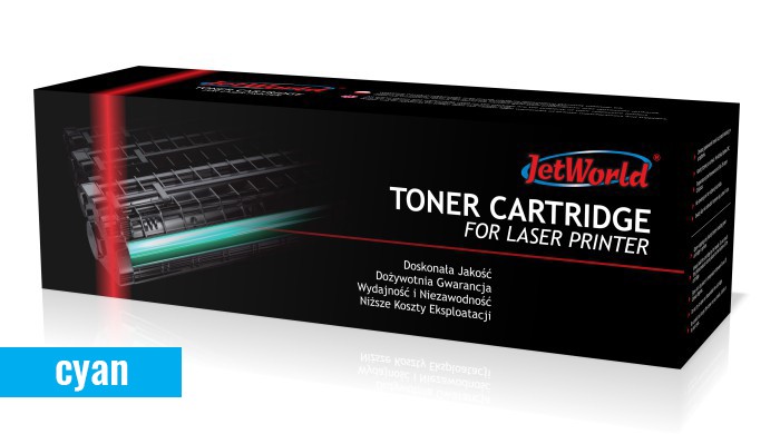JetWorld PREMIUM kompatibilný toner pro Ricoh 407544 azúrový (cyan).
Cena kompatibilného tonera Jet World pre tlačiarne Ricoh je nižšia ako u originálneho, ušetrite teda až 80 % nákladov na tlač.
Vďaka svojej prémiovej kvalite je táto alternatívna náplň vhodná aj pre náročných používateľov.
Kompatibilná tonerová kazeta dokáže vytlačiť rovnaký alebo dokonca vyšší počet strán než originál, pri zachovaní rovnakej kvality – ostré rysy a sýte farby.
Na všetky náplne Jet World poskytujeme doživotnú záruku.
Je ideálny pre každodennú tlač dokumentov alebo fotografií Vašich nezabudnuteľných zážitkov.
Každá alternatívna tonerová náplň prechádza pri výrobe prísnou kontrolou kvality.
Výrobca Jet World je preverený viac než 20 rokmi skúseností a vyrába produkty podľa normy ISO 9001, ISO 14001 a ISO 18001.

 Existuje mnoho výrobcov kompatibilných náplní, ale môžu sa líšiť svojou kvalitou.My Vám garantujeme 100% spokojnosť vďaka overenej kvalite nášho dodávateľa.Firma Jet World získala počas svojho pôsobenia na trhu mnoho skúseností a vďaka tomu ich výrobky dosahujú rovnakú úroveň kvality, ako originálne.Kód výrobcu: JW-R250CN