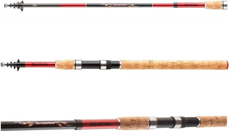 Daiwa prút sweepfire tele 2,7 m 40-90 g.