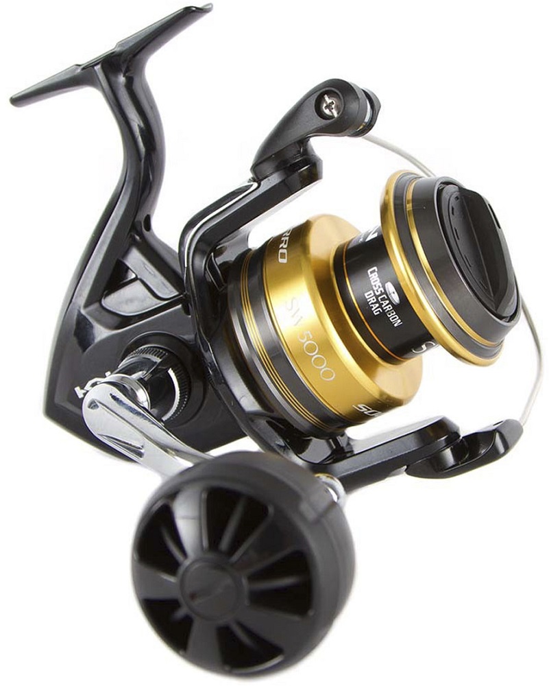 Shimano navijak socorro 6000 sw.
 hmotnosť navijaku (g) 445 
 guličkové ložiská - typ nerezová 
 guličkové ložiská (ks) 4 
 jednocestné ložisko (ks) 1 
 prevodový pomer 4,6: 1 
 materiál tela XGT-7 
 typ kľučky jednoduchá 
 materiál cievky hliník 
 kapacita cievky (mm / m) 0,37 / 275 
 náhradná cievka nie 
 maximálna brzdná sila (kg) 10