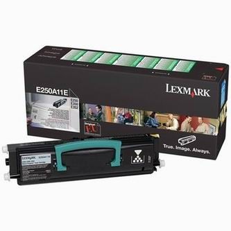 Lexmark E250A11E čierný (black) originálny toner.
Originálny toner = záruka priamo od výrobcu tlačiarne
100 % použitie v tlačiarni - bezproblémové fungovanie s vašou tlačiarňou
Použitím originálnej náplne predlžujete životnosť tlačiarne
Osvedčená špičková kvalita - vysoko kvalitná a spoľahlivá tlač originálnou tlačovou kazetou od prvej do poslednej stránky
Trvalé a profesionálne výsledky tlače - dlhodobá udržateľnosť tlače
Kratšia prodleva pri tlači stránok
Garancia Vašej spokojnosti s použitím našej originálnej náplne
Zabezpečujeme bezplatnú recykláciu originálnych náplní
Zlyhanie náplne v menej ako 1% prípadov
Jednoduchá a rýchla výmena náplne

Kód výrobcu: E250A11E