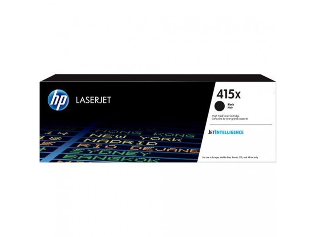 HP 415X W2030X čierný (black) originálny toner.
Originálny toner = záruka priamo od výrobcu tlačiarne
100 % použitie v tlačiarni - bezproblémové fungovanie s vašou tlačiarňou
Použitím originálnej náplne predlžujete životnosť tlačiarne
Osvedčená špičková kvalita - vysoko kvalitná a spoľahlivá tlač originálnou tlačovou kazetou od prvej do poslednej stránky
Trvalé a profesionálne výsledky tlače - dlhodobá udržateľnosť tlače
Kratšia prodleva pri tlači stránok
Garancia Vašej spokojnosti s použitím našej originálnej náplne
Zabezpečujeme bezplatnú recykláciu originálnych náplní
Zlyhanie náplne v menej ako 1% prípadov
Jednoduchá a rýchla výmena náplne

Kód výrobcu: W2030X