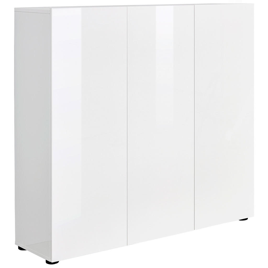 Xora SKRINKA NA TOPÁNKY, biela, 120/115/34 cm.
