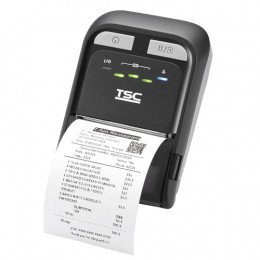 TSC TDM-20 99-082A102-0002, 8 dots/mm (203 dpi), RTC, USB, BT (iOS), NFC.
