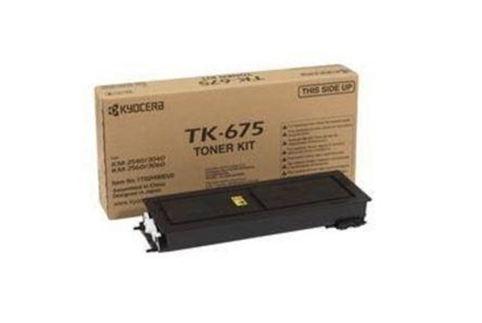 Kyocera Mita TK-675 čierný (black) originálny toner.
Originálny toner = záruka priamo od výrobcu tlačiarne
100 % použitie v tlačiarni - bezproblémové fungovanie s vašou tlačiarňou
Použitím originálnej náplne predlžujete životnosť tlačiarne
Osvedčená špičková kvalita - vysoko kvalitná a spoľahlivá tlač originálnou tlačovou kazetou od prvej do poslednej stránky
Trvalé a profesionálne výsledky tlače - dlhodobá udržateľnosť tlače
Kratšia prodleva pri tlači stránok
Garancia Vašej spokojnosti s použitím našej originálnej náplne
Zabezpečujeme bezplatnú recykláciu originálnych náplní
Zlyhanie náplne v menej ako 1% prípadov
Jednoduchá a rýchla výmena náplne

Kód výrobcu: 1T02H00EU0
