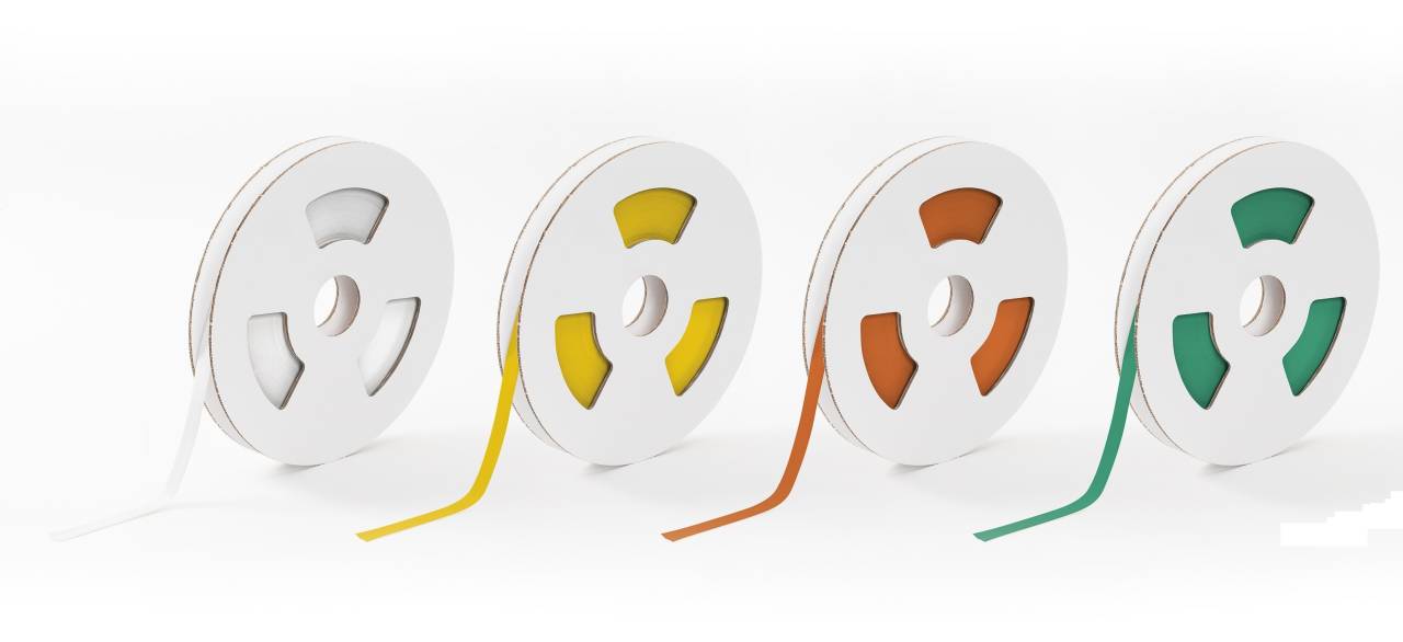 Partex PLTC100000B4VP polyesterové samolepicí páska 100mmx60m, žlutá.