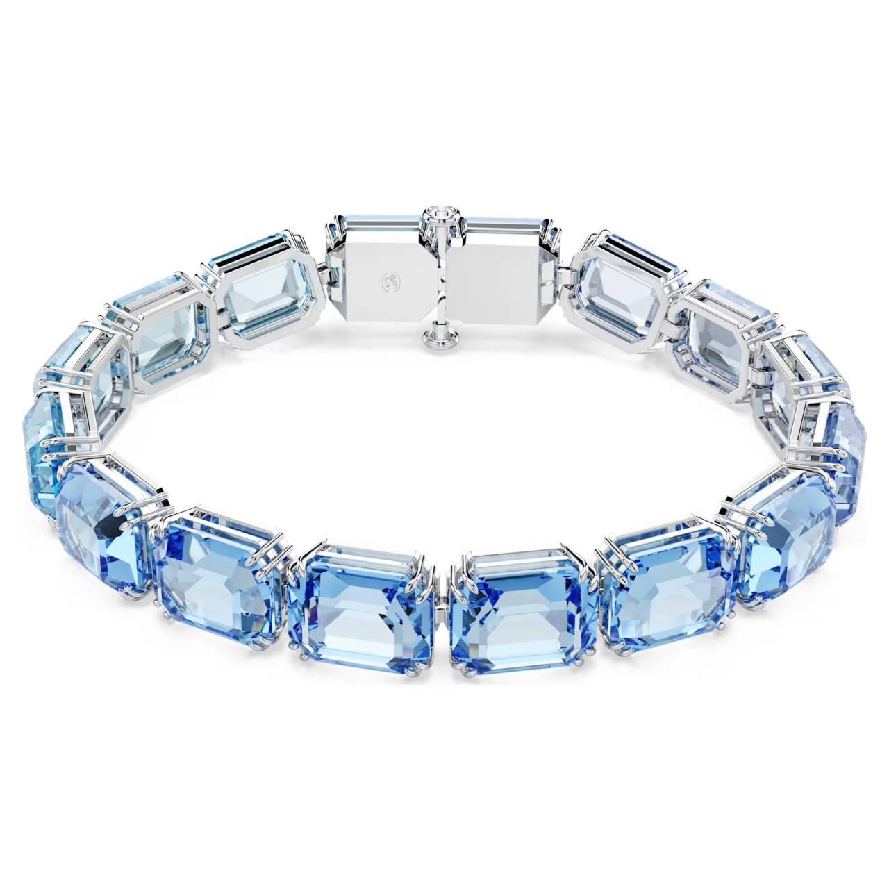 Swarovski Tenisový náramok s modrými krištáľmi Millenia 5694135.