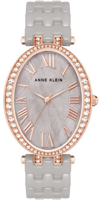 Anne Klein Analogové hodinky Party Animal Oval AK/3900RGTP.