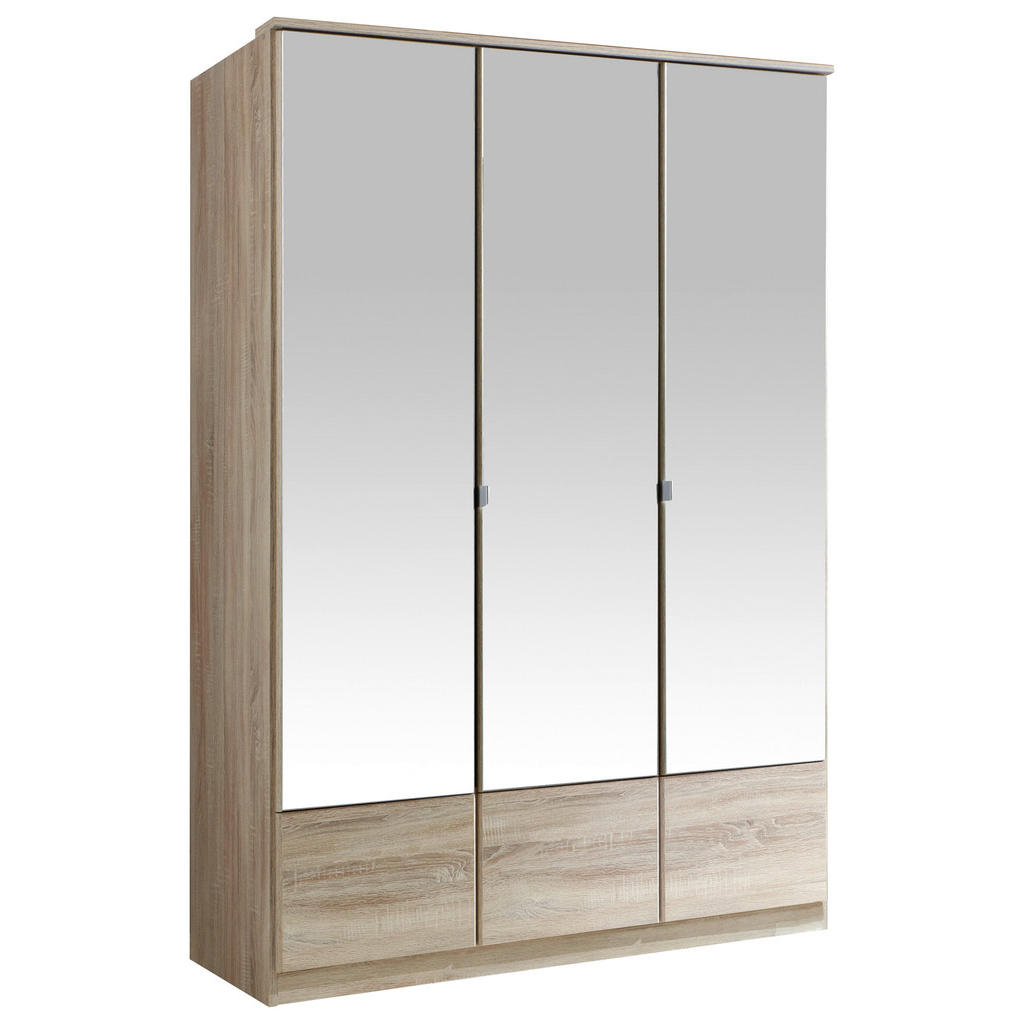 MID.YOU SKRIŇA S OTOČNÝMI DVERAMI, farba duba, 135/199/58 cm.