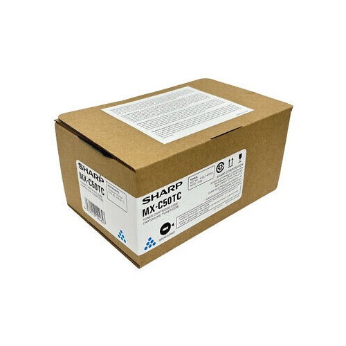 Sharp MXC50TC azúrový (cyan) originálny toner.
Originálny toner = záruka priamo od výrobcu tlačiarne
100 % použitie v tlačiarni - bezproblémové fungovanie s vašou tlačiarňou
Použitím originálnej náplne predlžujete životnosť tlačiarne
Osvedčená špičková kvalita - vysoko kvalitná a spoľahlivá tlač originálnou tlačovou kazetou od prvej do poslednej stránky
Trvalé a profesionálne výsledky tlače - dlhodobá udržateľnosť tlače
Kratšia prodleva pri tlači stránok
Garancia Vašej spokojnosti s použitím našej originálnej náplne
Zabezpečujeme bezplatnú recykláciu originálnych náplní
Zlyhanie náplne v menej ako 1% prípadov
Jednoduchá a rýchla výmena náplne

Kód výrobcu: MXC50TC