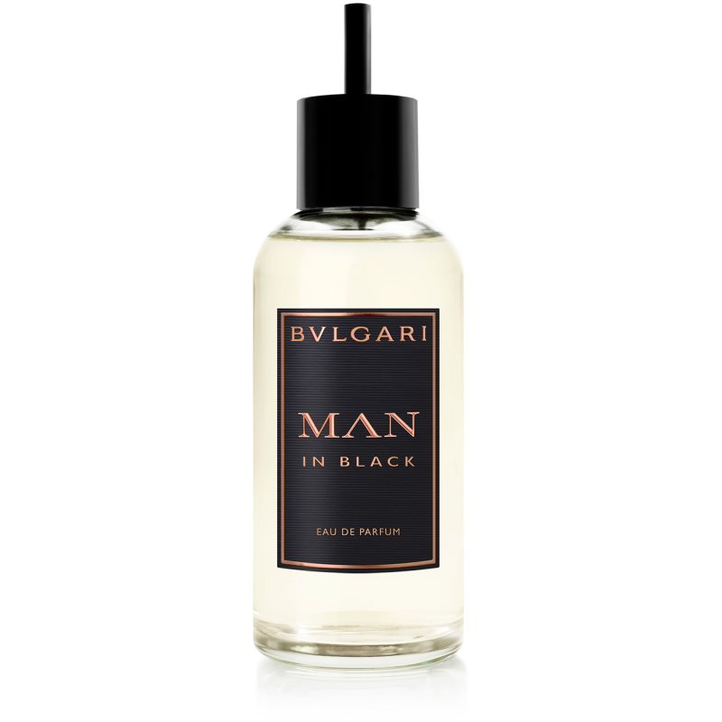 BVLGARI Bvlgari Man In Black parfumovaná voda náhradná náplň pre mužov 200 ml.