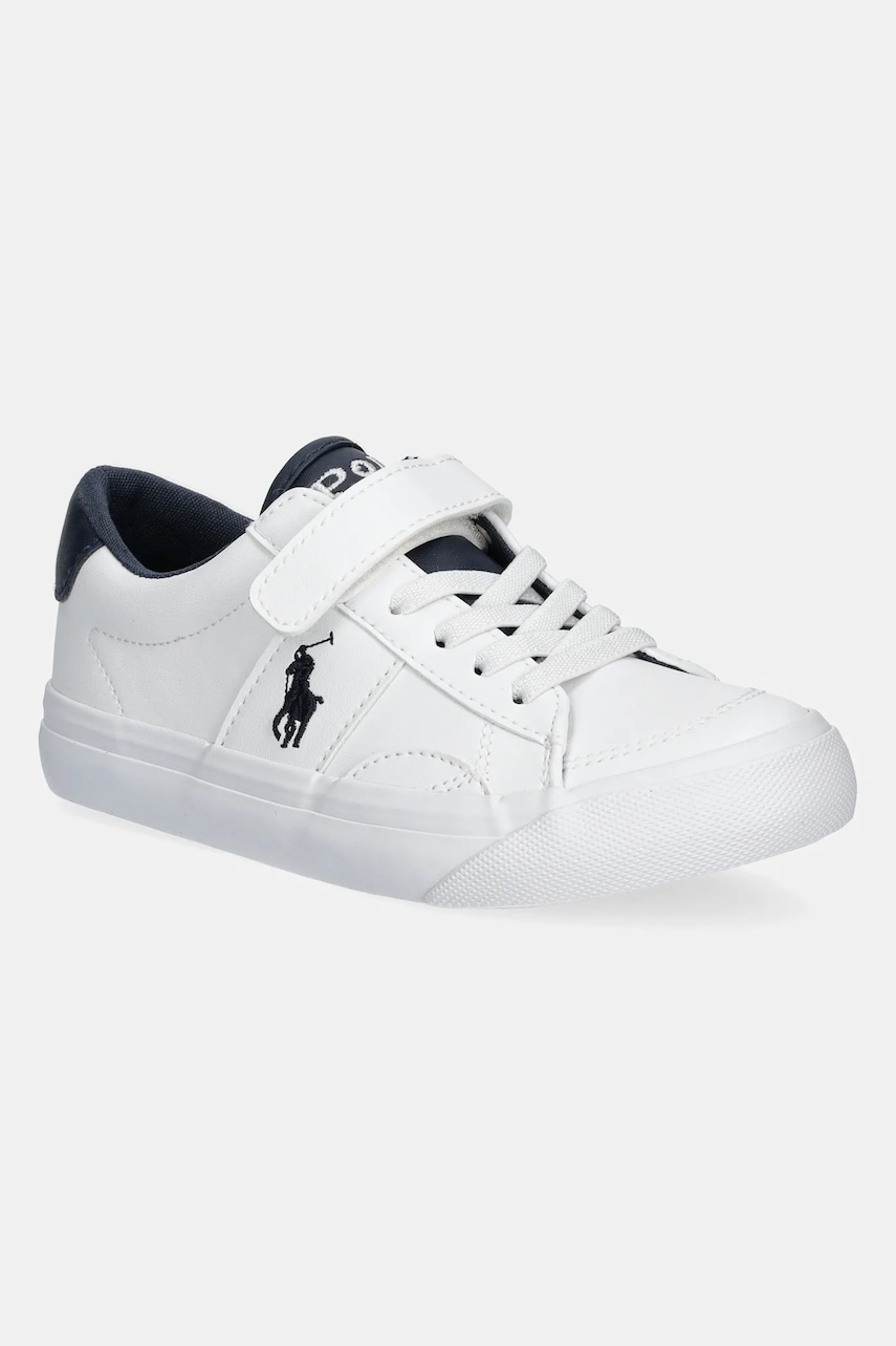 Detské tenisky Polo Ralph Lauren RYLEY PS biela farba, RL02450103.