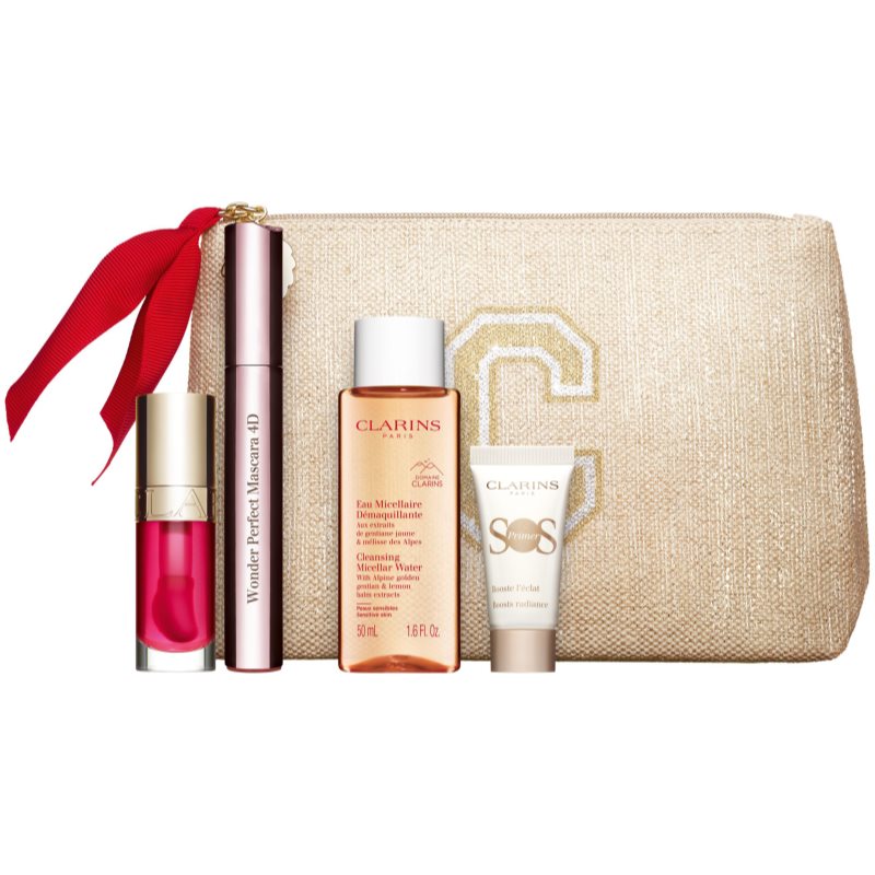 Clarins Face Make-Up Set vianočná darčeková sada pre všetky typy pleti.