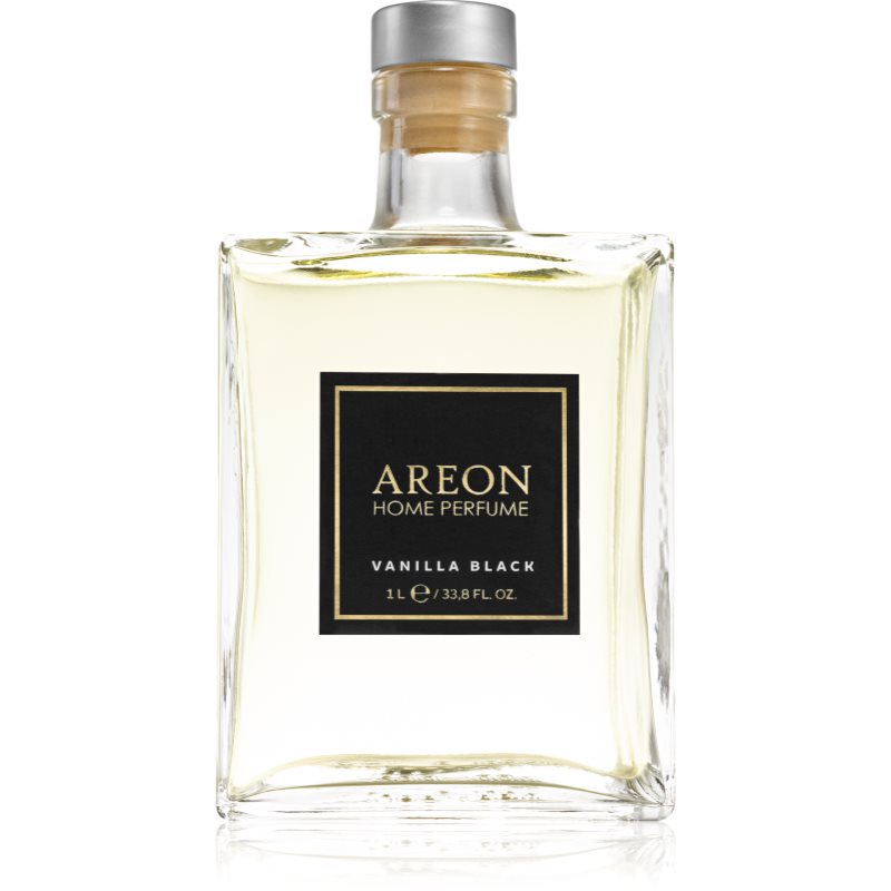 Areon Home Black Vanilla Black aróma difuzér s náplňou 1000 ml.