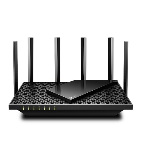 tp-link Archer AX72, Dvoupásmový gigabitový WiFi 6 router AX5400.
Standards  Wi-Fi 6
IEEE 802.11ax/ac/n/a 5 GHz
IEEE 802.11ax/n/b/g 2.4 GHz
WiFi Speeds  AX5400
5 GHz: 4804 Mbps (802.11ax, HE160)
2.4 GHz: 574 Mbps (802.11ax)
WiFi Range  3 Bedroom Houses6× Fixed High-Performance Antennas
Multiple antennas form a signal-boosting array to cover more directions and large areas

Beamforming
Concentrates wireless signal strength towards clients to expand WiFi range

High-Power FEM
Improves transmission power to strengthen signal coverage

4T4R
Multiple streams in the same band strengthen the fault tolerance in transmission
WiFi Capacity  HighDual-Band
Allocate devices to different bands for optimal performance

4×4 MU-MIMO
Simultaneously communicates with multiple MU-MIMO clients

OFDMA
Simultaneously communicates with multiple Wi-Fi 6 clients

Airtime Fairness
Improves network efficiency by limiting excessive occupation

DFS
Access an extra band to reduce congestion

6 Streams
Connect your devices to more bandwidth
Working Modes  Router Mode
Access Point Mode
HARDWARE
Processor  1 GHz Dual-Core CPU
Ethernet Ports  1× Gigabit WAN Port
4× Gigabit LAN Ports
USB Support  1× USB 3.0 Port

Supported Partition Formats:
NTFS, exFAT, HFS+, FAT32

Supported Functions:
Apple Time Machine
FTP Server
Media Server
Samba Server
Buttons  Wi-Fi On/Off Button
Power On/Off Button
LED On/Off Button
WPS Button
Reset Button
Power  12 V ?
SECURITY
WiFi Encryption  WPA
WPA2
WPA3
WPA/WPA2-Enterprise (802.1x)
Network Security  SPI Firewall
Access Control
IP & MAC Binding
Application Layer Gateway

HomeShield SecurityReal-Time IoT Protection
Malicious Site Blocker
Intrusion Prevention System
DDoS Attack Prevention
Home Network Scanner
Guest Network  1× 5 GHz Guest Network
1× 2.4 GHz Guest Network
VPN Server  SECURITY // VPN Server:
• OpenVPN Server
• PPTP VPN Server
• L2TP VPN Server
VPN Client  • Open VPN Client
• PPTP VPN Client
• L2TP VPN Client
SOFTWARE
Protocols  IPv4
IPv6
Service Kits  HomeShield
Learn More>
OneMesh™  OneMesh™ Supported
Without replacing your existing devices or buying a whole new WiFi ecosystem, OneMesh™ helps you create a more flexible network that covers your entire home with TP-Link OneMesh™ products.
Learn More>
All OneMesh Products>
Parental Controls  HomeShield Parental ControlsCustom Profiles
Professional Content Filter Library
Family Time
Bedtime
Off Time
Time Rewards
Family Online Time Ranking
Pause the Internet
Weekly and Monthly Reports
WAN Types  Dynamic IP
Static IP
PPPoE
PPTP
L2TP
Quality of Service  QoS by Device
Cloud Service  Auto Firmware Upgrade
TP-Link ID
DDNS
NAT Forwarding  Port Forwarding
Port Triggering
DMZ
UPnP
Virtual Server
IPTV  IGMP Proxy
IGMP Snooping
Bridge
Tag VLAN
DHCP  Address Reservation
DHCP Client List
Server
DDNS  TP-Link
NO-IP
DynDNS
Management  Tether App
Webpage
OTHER
System Requirements  Internet Explorer 11+, Firefox 12.0+, Chrome 20.0+, Safari 4.0+, or other JavaScript-enabled browser

Cable or DSL Modem (if needed)

Subscription with an internet service provider (for internet access)
Certifications  FCC, CE, RoHS
Environment  Operating Temperature: 0?~40?
Storage Temperature: -40?~70?
Operating Humidity: 10%~90% non-condensing
Storage Humidity: 5%~90% non-condensing
TEST DATA
WiFi Transmission Power  CE: