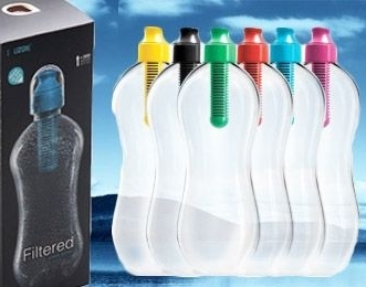 Filtračná fľaša - napite sa čistej vody aj kde nie je...