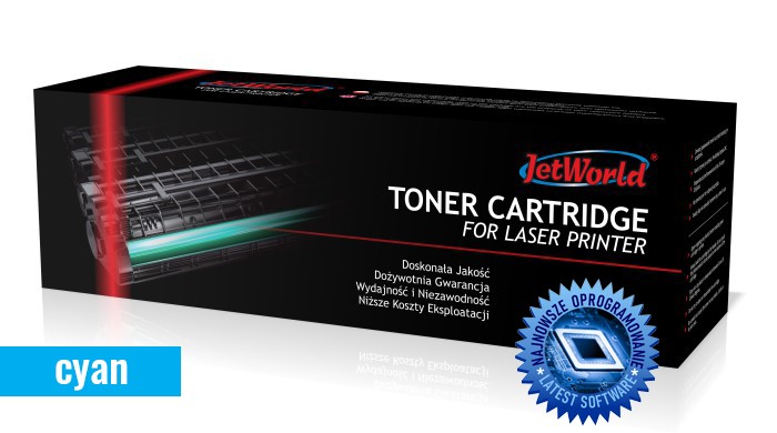 JetWorld PREMIUM kompatibilný toner pro HP 415X W2031X.
Cena kompatibilného tonera Jet World pre tlačiarne HP je nižšia ako u originálneho, ušetrite teda až 80 % nákladov na tlač.
Vďaka svojej prémiovej kvalite je táto alternatívna náplň vhodná aj pre náročných používateľov.
Kompatibilná tonerová kazeta dokáže vytlačiť rovnaký alebo dokonca vyšší počet strán než originál, pri zachovaní rovnakej kvality – ostré rysy a sýte farby.
Na všetky náplne Jet World poskytujeme doživotnú záruku.
Je ideálny pre každodennú tlač dokumentov alebo fotografií Vašich nezabudnuteľných zážitkov.
Každá alternatívna tonerová náplň prechádza pri výrobe prísnou kontrolou kvality.
Výrobca Jet World je preverený viac než 20 rokmi skúseností a vyrába produkty podľa normy ISO 9001, ISO 14001 a ISO 18001.

 Existuje mnoho výrobcov kompatibilných náplní, ale môžu sa líšiť svojou kvalitou.My Vám garantujeme 100% spokojnosť vďaka overenej kvalite nášho dodávateľa.Firma Jet World získala počas svojho pôsobenia na trhu mnoho skúseností a vďaka tomu ich výrobky dosahujú rovnakú úroveň kvality, ako originálne.Kód výrobcu: JW-H2031XCN