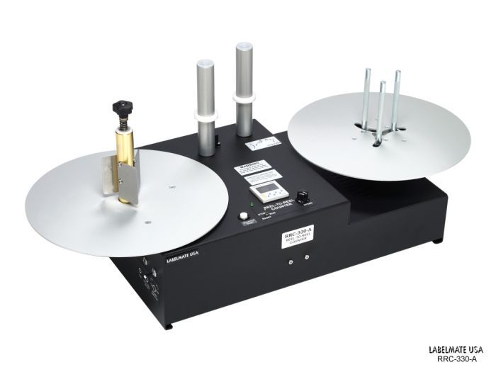 Labelmate LMC003, RRC-330-U-STANDARD, label counter.
Držiak na kotúči: 76 mm
Max.
Šírka role: 152 mm
Rýchlosť: 72 až 235 cm/sec.