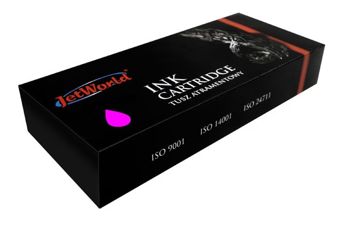 JetWorld PREMIUM kompatibilná cartridge pro Epson T04B3 C13T04B340 purpurová (magenta).
Cena kompatibilnej cartridge Jet World pre tlačiarne Epson je nižšia ako u originálnej, ušetrite teda až 80 % nákladov na tlač.
Vďaka svojej prémiovej kvalite je vhodná aj pre náročných používateľov.
S alternatívnou náplňou dokážete vytlačiť rovnaký alebo dokonca vyšší počet strán než originál, pri zachovaní rovnakej kvality – ostré rysy a sýte farby.
Na všetky náplne Jet World poskytujeme doživotnú záruku.
Je ideálny pre každodennú tlač dokumentov alebo fotografií Vašich nezabudnuteľných zážitkov.
Každá kompatibilná atramentová náplň prechádza pri výrobe prísnou kontrolou kvality.
Výrobca Jet World sú preverení viac než 20 rokmi skúseností a vyrábajú produkty podľa normy ISO 9001, ISO 14001 a ISO 18001.

 Existuje mnoho výrobcov kompatibilných náplní, ale môžu sa líšiť svojou kvalitou.My Vám garantujeme 100% spokojnosť vďaka overenej kvalite nášho dodávateľa.Firma Jet World získala počas svojho pôsobenia na trhu mnoho skúseností a vďaka tomu ich výrobky dosahujú rovnakú úroveň kvality, ako originálne.
 Kód výrobcu: JWI-E04B3MN