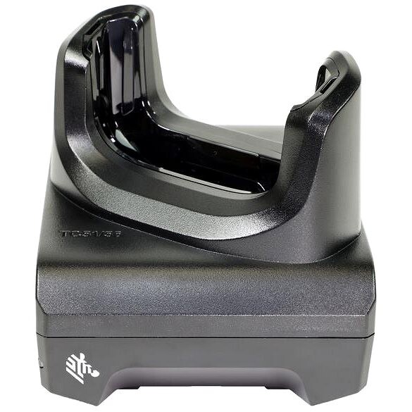 Zebra CRD-HC2L5L-BS1CO charging station.