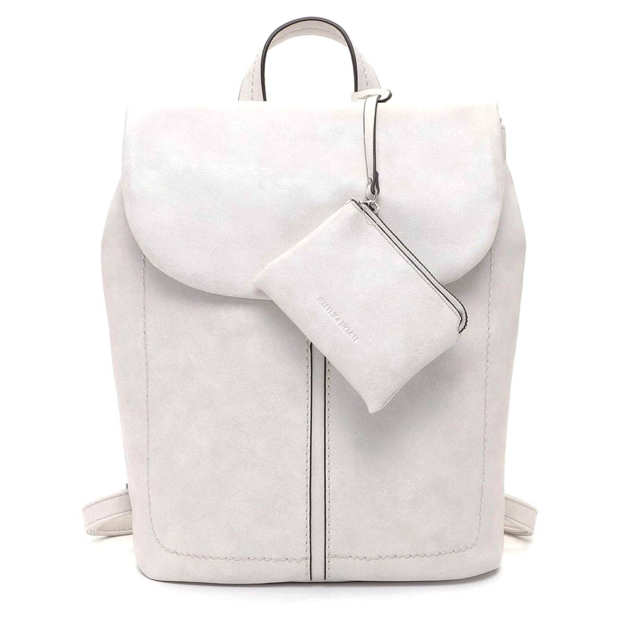 Elegantný dámsky batoh Emily & Noah Modeas - krémová.