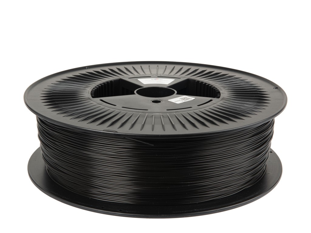 Spectrum 80612 3D filament, PLA Premium, 1,75mm, 4500g, DEEP BLACK.
Vlastnosti materiálu

vyrobené z plne biologicky rozložiteľných surovín
dobré mechanické vlastnosti (vysoká tvrdosť a pevnosť v ťahu)
jednoduché použitie
vysoká estetika výsledného potlačeného povrchu
materiál vhodný na vytváranie dielov s vysokým rozlíšením
vysoká tuhosť tlačených dielov
relatívne nízka teplota tavenia
žiadne zmršťovanie po ochladení
široká škála dostupných farieb
teplota tepelnej deformácie 55 °C



Aplikácie

vzdelávacie projekty
prototypovanie
vizualizácia hotových výrobkov a polotovarov
priemyselný dizajn
dizajn interiérov
koncepčné modely