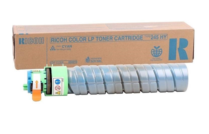 Ricoh 245 888315 azúrový (cyan) originální toner.
Originálny toner = záruka priamo od výrobcu tlačiarne
100 % použitie v tlačiarni - bezproblémové fungovanie s vašou tlačiarňou
Použitím originálnej náplne predlžujete životnosť tlačiarne
Osvedčená špičková kvalita - vysoko kvalitná a spoľahlivá tlač originálnou tlačovou kazetou od prvej do poslednej stránky
Trvalé a profesionálne výsledky tlače - dlhodobá udržateľnosť tlače
Kratšia prodleva pri tlači stránok
Garancia Vašej spokojnosti s použitím našej originálnej náplne
Zabezpečujeme bezplatnú recykláciu originálnych náplní
Zlyhanie náplne v menej ako 1% prípadov
Jednoduchá a rýchla výmena náplne

Kód výrobcu: 888315