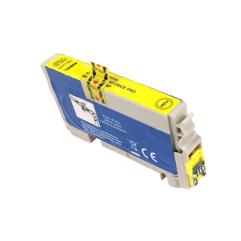 Epson 408L C13T09K44 žltá (yellow) kompatibilná cartridge.
Cena kompatibilnej náplne pre tlačiarne Epson je nižšia ako u originálnej, ušetríte až 80% nákladov na tlač.


Alternatívna cartridge pre tlačiarne Epson vytlačí rovnaký alebo vyšší počet strán ako originál, pri zachovaní rovnakej kvality – ostré rysy, sýte farby.


Garantujeme Vašu spokojnosť s použitím našej kompatibilnej cartridge.


Overené klientmi z Českej republiky aj Európskej únie.


Naši dodávatelia sú preverení rokmi skúseností a vyrábajú produkty podľa normy ISO 9001 a ISO 14001.

 Existuje mnoho výrobcov kompatibilných náplní, ale kvalita môže byť odlišná.