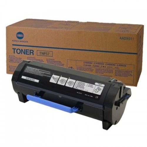 Konica Minolta TNP-57 AADX011 čierny (black) originálny toner.
Prečo kúpiť našu originálnu náplň?
 

Originálny toner = záruka priamo od výrobcu tlačiarne
100% použitie v tlačiarni - bezproblémové fungovanie s vašou tlačiarňou
Použitím originálnej náplne predlžujete životnosť tlačiarne
Osvedčená špičková kvalita - vysokokvalitná a spoľahlivá tlač originálnou tlačovou kazetou od prvej do poslednej stránky
Trvalé a profesionálne výsledky tlače - dlhodobá udržateľnosť tlače
Kratšie zdržanie pri tlači stránok
Garancia Vašej spokojnosti pri použití našej originálnej náplne
Zabezpečujeme bezplatnú recykláciu originálnych náplní
Zlyhanie náplne v menej ako 1% prípadov
Jednoduchá a rýchla výmena náplne

Kód výrobcu: AADX011