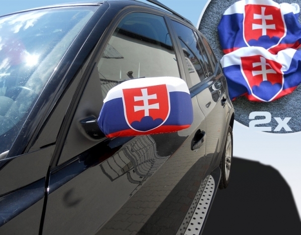 Návleky na spätné zrkadlá Slovensko - 2ks