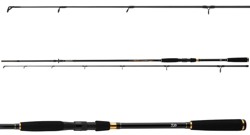 Daiwa prút crossfire spin 3 m 20-60 g.
 Prívlačové prúty Crossfire, vybavené očkami z oxidu titánu a inovatívnym sedlom navijaka, dokonale ladia s našimi úspešnými navijakmi Crossfire LT