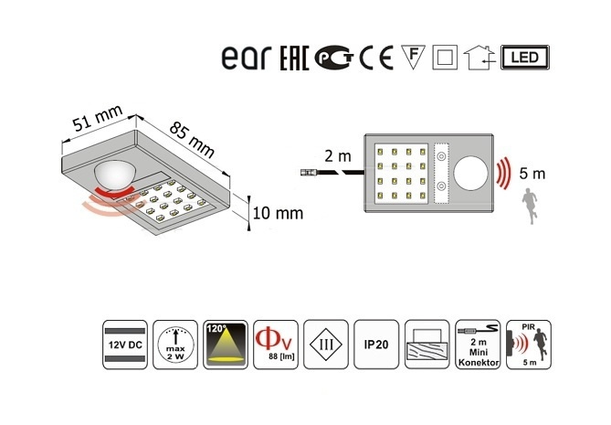 Led osvětlení ta-01.

Osvětlení TA-01 se senzorem pohybu, je doporučováno k rohovým skříním Nina a Tom.
Součástí setu je: napájecí zdroj s kabelem délky 2m, 230V-50Hz, výkon max 6W, Led osvětlení se senzorem pohybu s kabelem délky 2m.

 