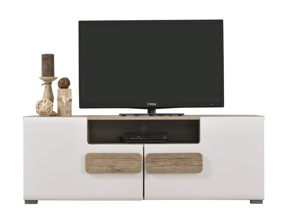 Tv stolík 120 carter - biela/dub šedý.

 

Korpus televízneho stolíka je z lamina.

 

Rozmery TV stolík 120 Carter sú 120x43,5x41,5cm (š, v, h).

 

Všetok nábytok z kolekcie Carter nájdete nižšie v súvisiacich produktoch.