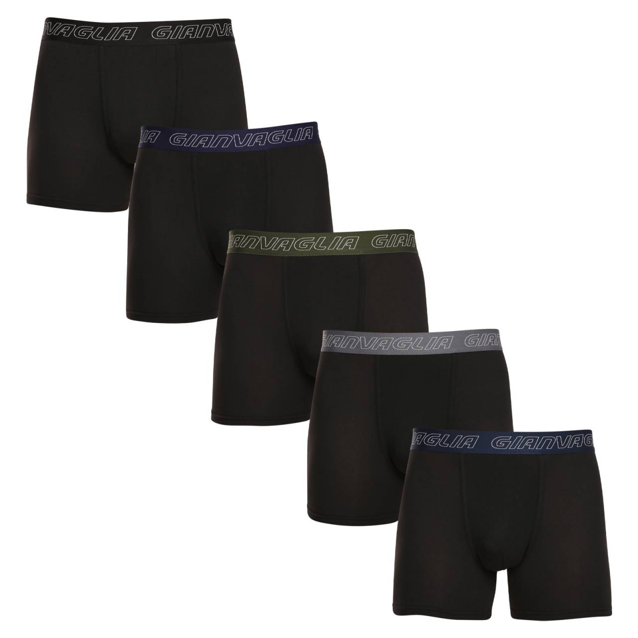 5PACK Herren Klassische Boxershorts Gianvaglia schwarz (GVG-5014) XXL.
Suchen Sie hochwertige, aber erschwingliche klassische Boxershorts?
          
Gianvaglia Boxershorts werden aus einem angenehmen Material gefertigt, haben einen modernen Schnitt, der perfekt für tagtägliches Tragen geeignet ist.