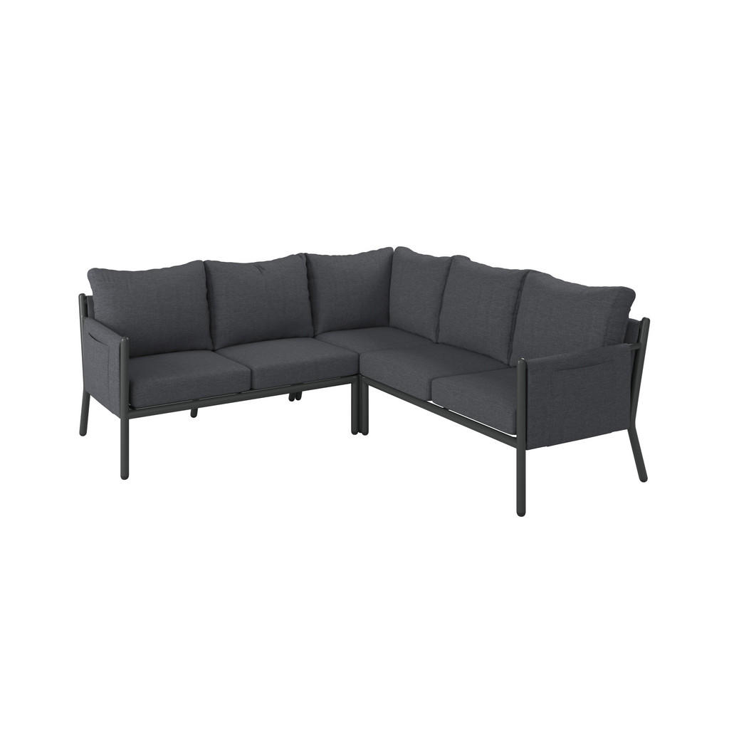 Ambia Garden TERASOVÁ SEDACIA SÚPRAVA 3-dielne, kov, textil.