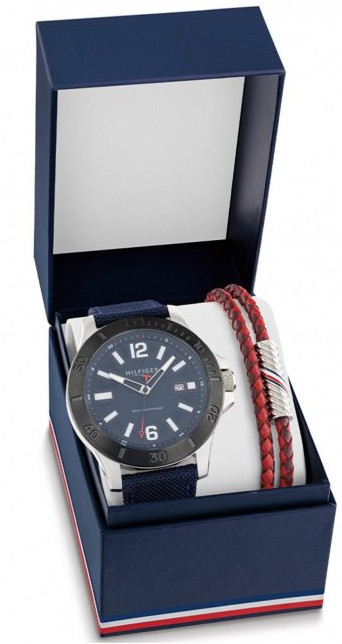 Tommy Hilfiger Dárkový set Ryan + náramek 2770156.