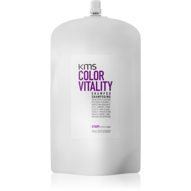 KMS Color Vitality Shampoo vyživujúci šampón pre farbené vlasy 750 ml.