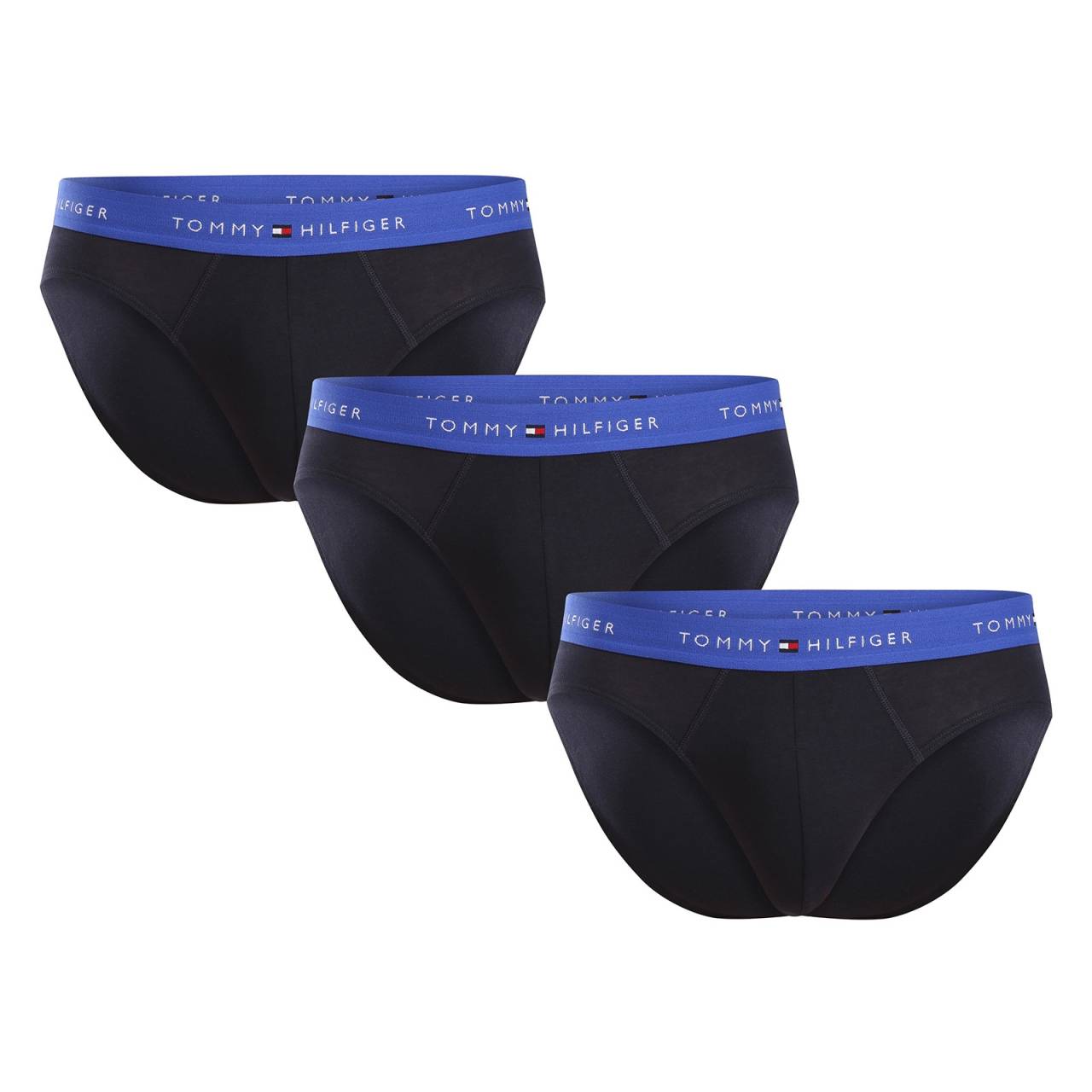 3PACK pánske slipy Tommy Hilfiger tmavo modré (UM0UM02904 0Y1) S.
Vychutnajte si pohodlie, na ktoré sa môžete spoľahnúť každý deň, a zároveň štýl, ktorý je synonymom americkej elegancie.
Prémiový materiál pre vaše maximálne pohodlie
Slipy sú vyrobené z bavlny s prímesou elastanu, čo je osvedčená kombinácia pre spodnú bielizeň.
Nadčasový štýl pre milovníkov minimalizmu
Typický čistý dizajn značky Tommy Hilfiger je doplnený vytkávanou gumou s logom, ktorá pridáva slipom moderný a štýlový akcent.
Prečo by ste mali určite vyskúšať slipy Tommy Hilfiger

Prémiový materiál: Vysoký podiel bavlny pre prirodzený komfort a priedušnosť.
Ikona Tommy Hilfiger: Vytkávaná guma s logom dodáva štýlový a moderný vzhľad.
Univerzálne použitie: Ideálny strih pre každú príležitosť, od každodenného nosenia až po šport.

Spodná bielizeň Tommy Hilfiger je zárukou najvyššej kvality
Značka Tommy Hilfiger sa stala ikonou amerického obliekania pred takmer 40 rokmi a jej farebnosť v odtieňoch modrej, červenej a bielej je rozpoznateľná na prvý pohľad.
Ako sa starať o slipy Tommy Hilfiger
Aby vám spodná bielizeň dlho slúžila, odporúčame dodržiavať nasledujúce pokyny.

Pranie: Slipy perte na 40 °C.
Sušenie: Slipy môžete sušiť v sušičke, ale odporúčame šetrný program a nižšiu teplotu, aby sa predĺžila životnosť materiálu.
Žehlenie: Slipy je možné žehliť, ale vždy používajte nižšiu teplotu a ideálne žehlite naruby.

Tip: Tvoje obľúbené spodné prádlo si zaslúži jemné zaobchádzanie.