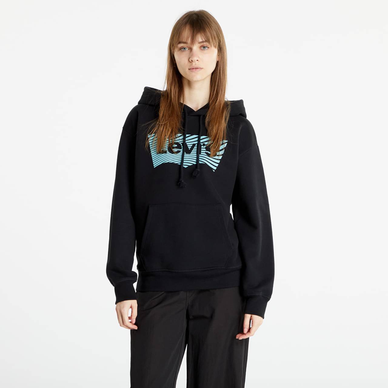 Mikina Levi's® Standard Graphic Hoodie Black M.