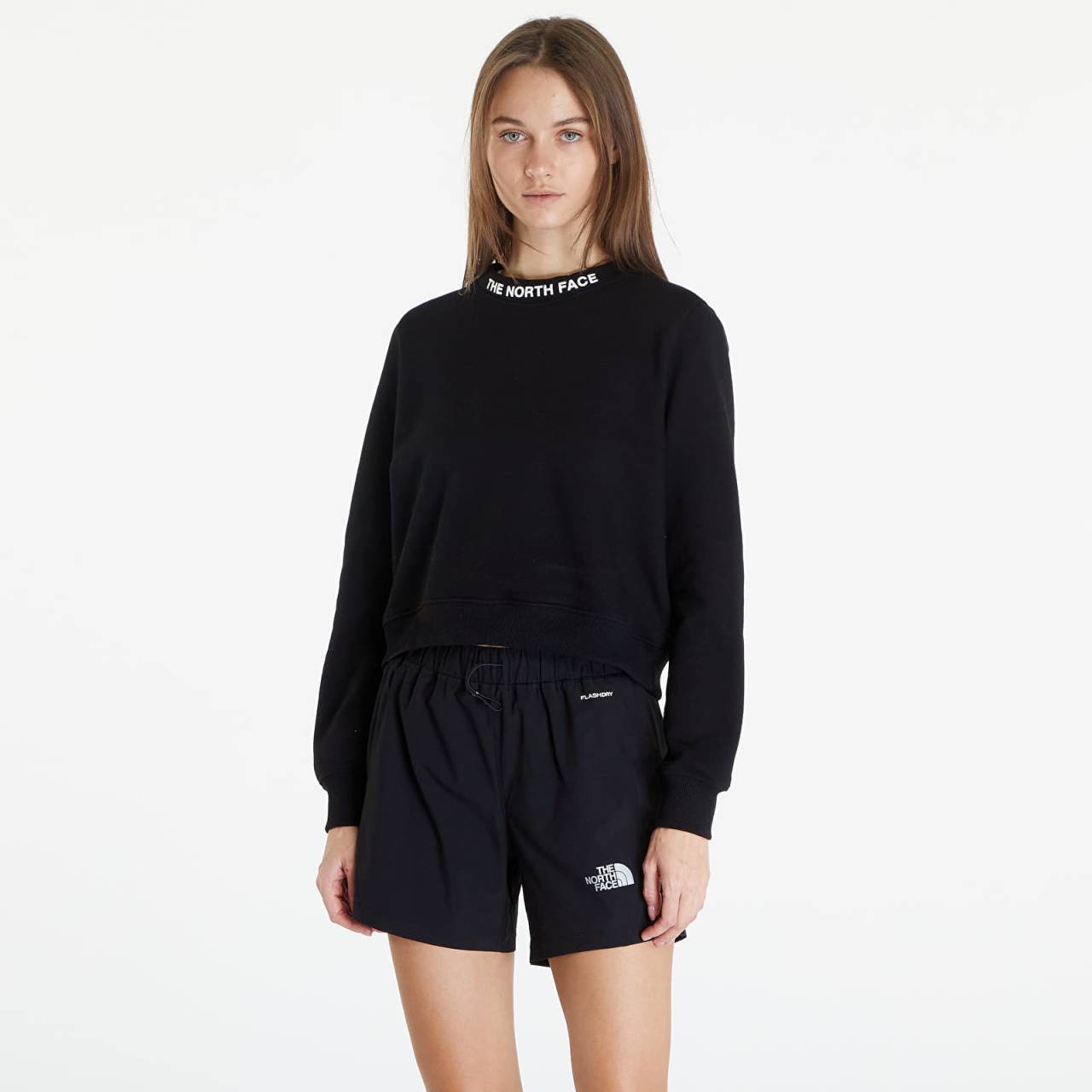 Mikina The North Face Zumu Crewneck Sweatshirt TNF Black S.