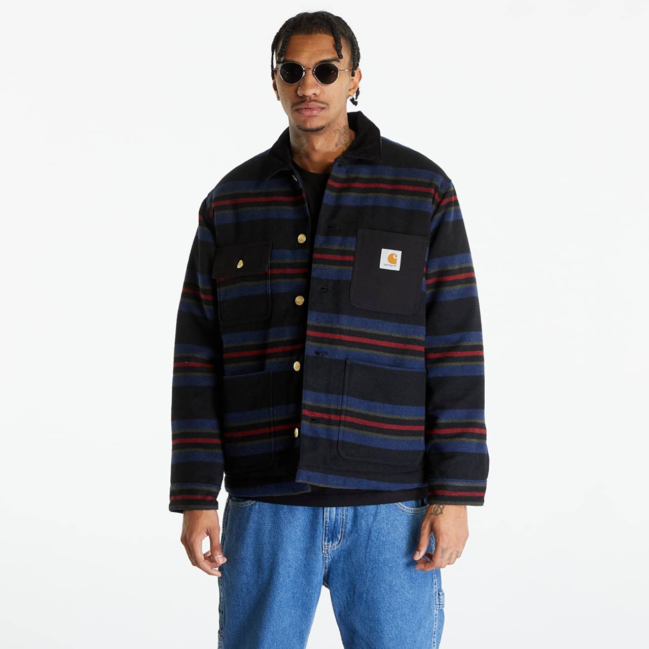 Bunda Carhartt WIP Oregon Jacket Starco Stripe/ Black S.