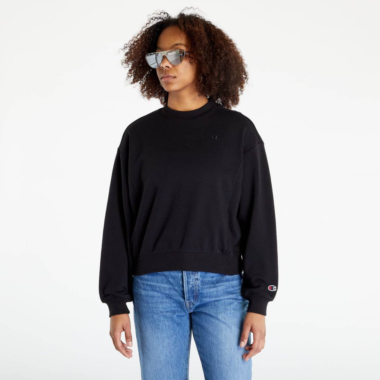 Mikina Champion Crewneck Sweatshirt Black M.