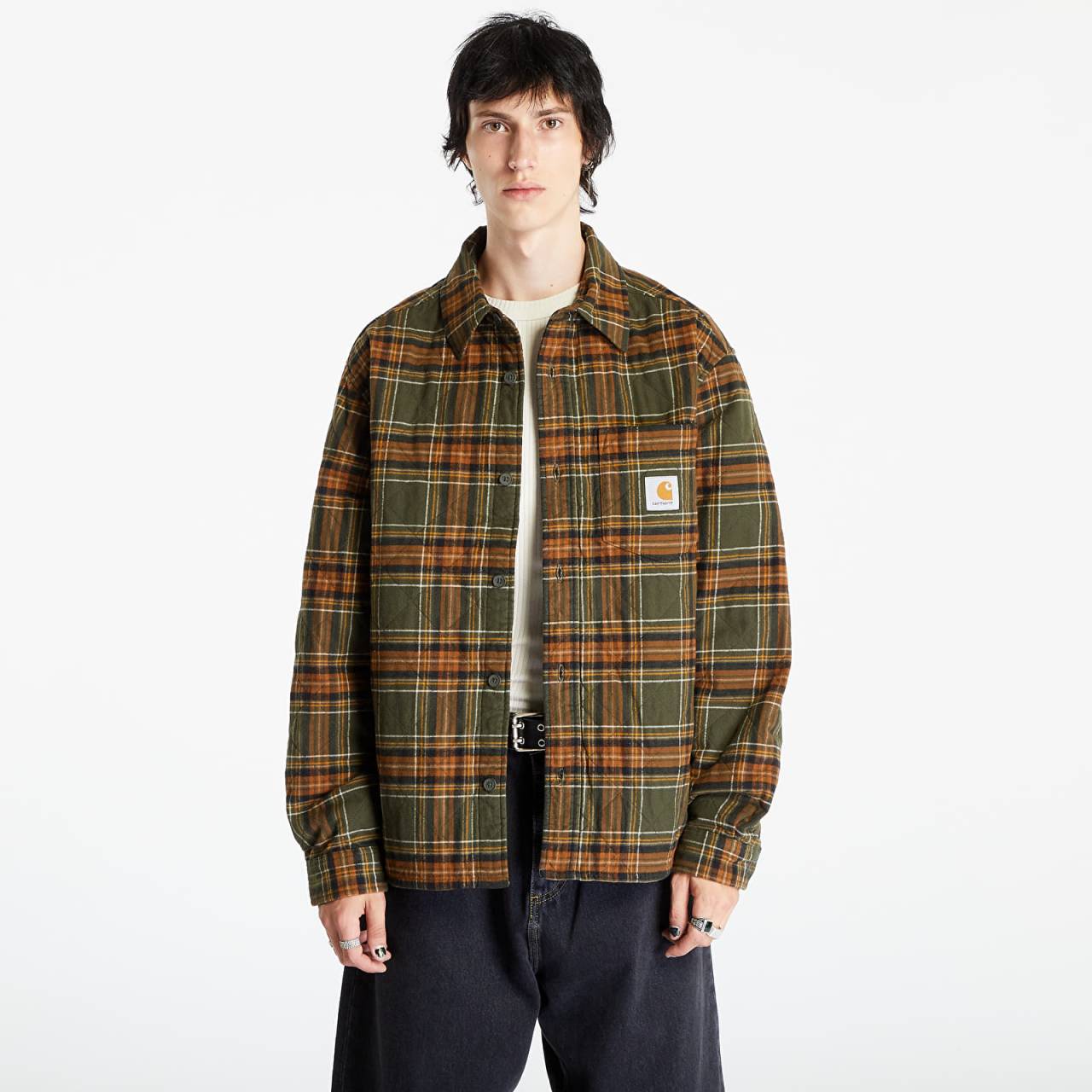 Košeľa Carhartt WIP Wiles Shirt Jacket Wiles Check, Highland XL.